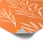 Sinaasappel Natuur Poster (Hoek)