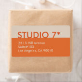 Sinaasappel - Natuurlijke reeks Etiket (Insitu)