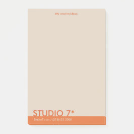 Sinaasappel - Natuurlijke reeks Post-it® Notes