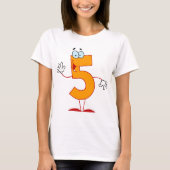 Sinaasappel Nummer 5 Vrouwen T-shirt (Voorkant)