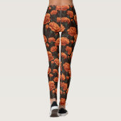 Sinaasappel Oefening Anjer Fantasie Vakantie Cadea Leggings (Achterkant)