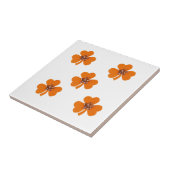 Sinaasappel, oranje vesten voor keuken tegeltje (Zijkant)