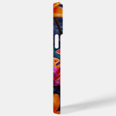 Sinaasappel orchidee bloem Case-Mate iPhone case (Achterkant / Rechts)