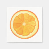Sinaasappel - Papier Napels Servetten (Voorkant)