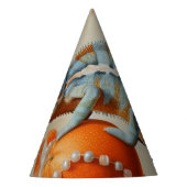 Sinaasappel - Partij Pet Feesthoedjes (Voorkant)