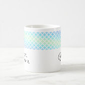 Sinaasappel Peel Border Gepersonaliseerde Mok (Center)