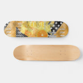 Sinaasappel Persoonlijk Skateboard (Horizontaal)