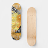 Sinaasappel Persoonlijk Skateboard (Voorkant)