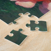 Sinaasappel Perzik Roos Tuin Puzzel Legpuzzel (Zijkant)