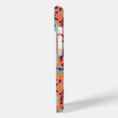 Sinaasappel Perzisch Patroon Case-Mate iPhone Case (Achterkant / Links)
