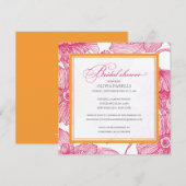 SINAASAPPEL + PINKSTROMEN | VRIJGEZELLENFEEST INVI KAART (Voorkant / Achterkant)