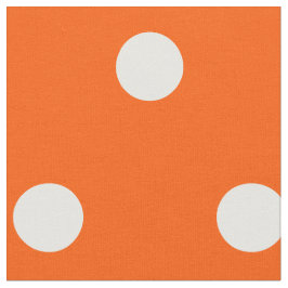 Sinaasappel Polka Dots Art Craft Naaien Quiltstof Stof