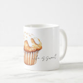 Sinaasappel Pompoen Muffin Koffiemok (Voorkant rechts)