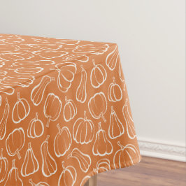 Sinaasappel Pompoen Patroon Herfst Halloween Decor Tafelkleed