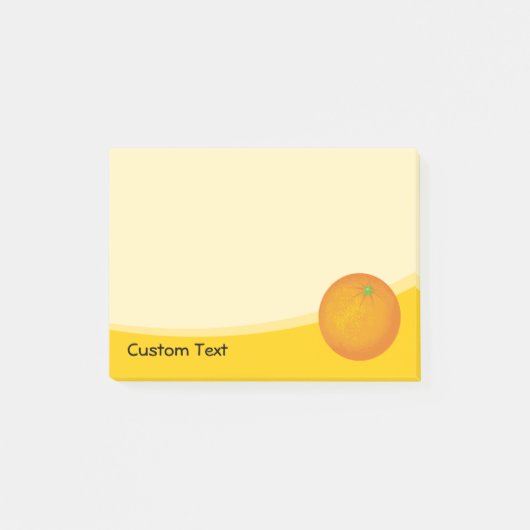 Sinaasappel Post-it® Notes (Voorkant)