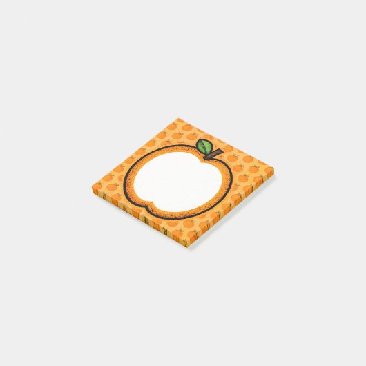 Sinaasappel Post-it® Notes (Schuin)
