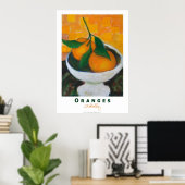 Sinaasappel Poster (Thuiskantoor)