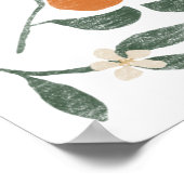 Sinaasappel Poster (Hoek)