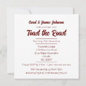 Sinaasappel Retro Thanksgiving Kaart (Achterkant)