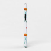 Sinaasappel Rode Klaproos Bloem Patroon Dank Je Case-Mate iPhone Case (Achterkant/rechts)