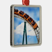 Sinaasappel Roller-Onderzetter Metalen Ornament (Rechts)