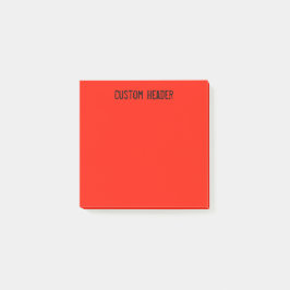 Sinaasappel/rood Post-it® Notes