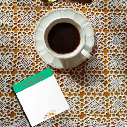  sinaasappel rood wilde bloem waterverf groen notitieblok