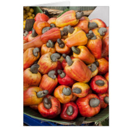 Sinaasappel Roodkepers Wenskaart