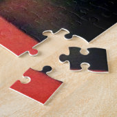 Sinaasappel Roos Bloei Legpuzzel (Zijkant)