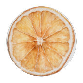 Sinaasappel schijf fruit snijplank (Voorkant)