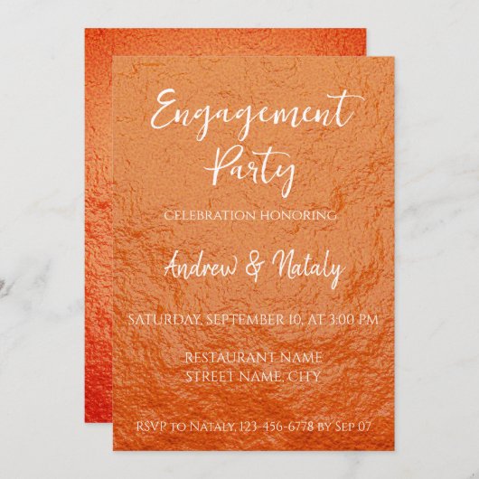 Sinaasappel schil textuur kaart (Voorkant / Achterkant)