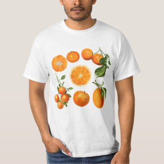  Sinaasappel Shirt Art Graphic T-shirt Fruit Shirt