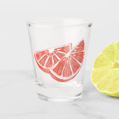 Sinaasappel Shot Glas (Voorkant)
