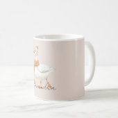 Sinaasappel Sjaal Eend Koffiemok (Voorkant rechts)