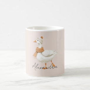 Sinaasappel Sjaal Eend Koffiemok