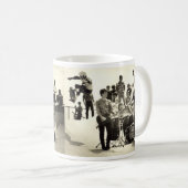 Sinaasappel "SkateVision"-koffie Mok van agent (Voorkant rechts)