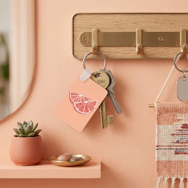 Sinaasappel Sleutelhanger