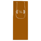 Sinaasappel Specerij, Witte Sneeuwvlokken, Promoti Wijn Cadeautas (Voorkant)