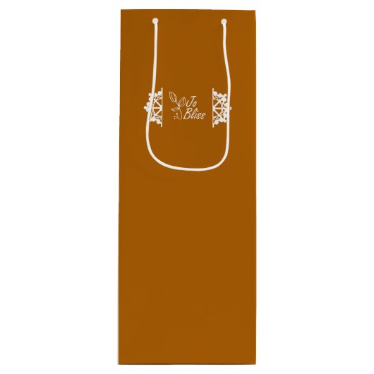 Sinaasappel Specerij, Witte Sneeuwvlokken, Promoti Wijn Cadeautas (Voorkant)