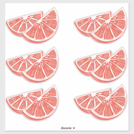Sinaasappel Sticker (Vel)