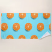 Sinaasappel Strandlaken (Voorkant)