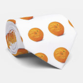 Sinaasappel Stropdas (Opgerold)