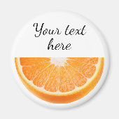 Sinaasappel stuk magneet (Voorkant)