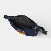  Sinaasappel Sunset Mountain Blue Wandelen Heuptasje (Open)