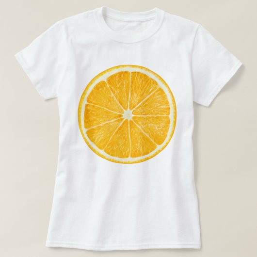 Sinaasappel T-shirt (Design voorkant)