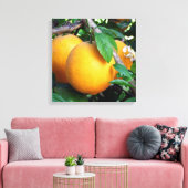 Sinaasappel - Tangelo Canvas Afdruk (Insitu (Woonkamer))