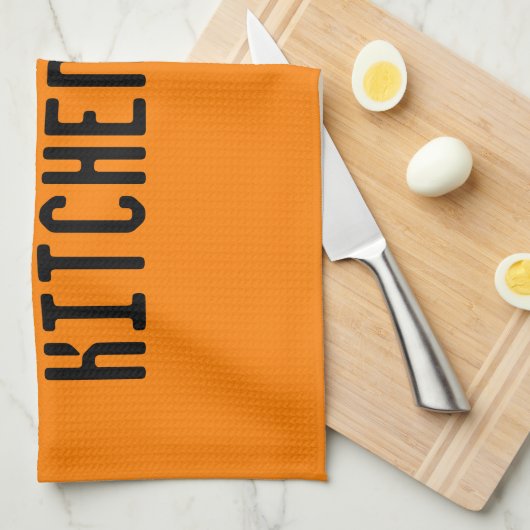 sinaasappel theedoek (Quarter Fold)