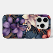 Sinaasappel Tijgerlelie Tropisch Ontwerp Case-Mate iPhone Case (Achterkant (horizontaal))
