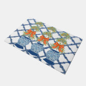 Sinaasappel Topiary Blue Ginger Jars Deurmat Welko (Schuin)