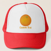 Sinaasappel Trucker Pet (Voorkant)